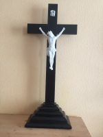 altes Holzkreuz Standkreuz Kruzifix Jesus-Kreuz 60 cm Saarland - Homburg Vorschau