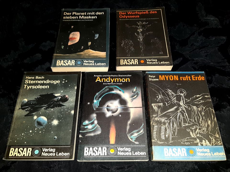 OSTALGIE SCIENCE FICTION Utopie DDR SciFi Romane Bücher Set Paket in Altlandsberg