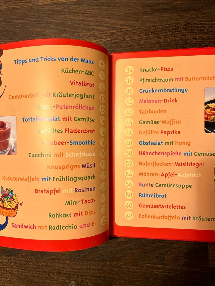 Kochbuch Kinder gesunde Snacks Sendung mit der Maus in Salzbergen