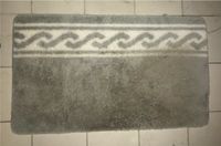 Badteppich 70 x 117 cm Teppich Wohnteppich Läufer Grau Weiß muste Sachsen-Anhalt - Halle Vorschau