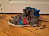 Hummel Sneaker 37 Turnschuhe Grau Blau Rot Hannover - Mitte Vorschau