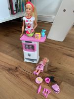 Barbie-Puppe mit Backofen und kleiner Schwester Hannover - Südstadt-Bult Vorschau