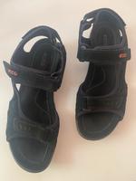 Ecco Sandalen,  Wildleder,  schwarz, Größe 40 Niedersachsen - Lengerich Vorschau