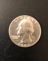 Quarter Dollar 1965 George Washington USA Nordrhein-Westfalen - Neunkirchen Siegerland Vorschau