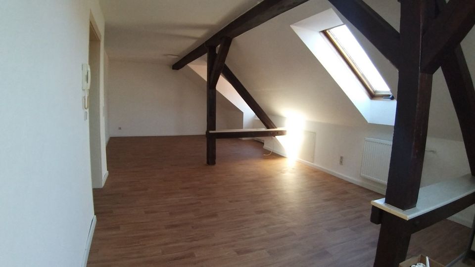 Schöne Dachgeschosswohnung mit Balkon in Wiesenburg/Mark