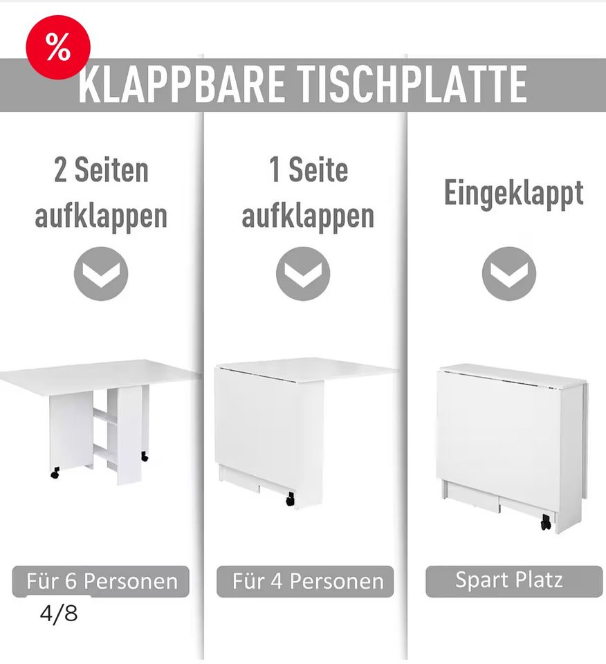 Klapptisch in Dortmund