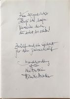 Thomas Bader, Gedichte, Abschriften, Thomas Bader Baden-Württemberg - Freiburg im Breisgau Vorschau