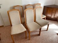 Polsterstühle Stühle Stuhl 6 Stück Massiv Holz Top Zustand Sachsen - Großharthau-Seeligstadt Vorschau