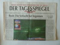 9/11 Tagesspiegel Ausgaben 8.10., 9.10.2001 und 11.09.2002 Berlin - Charlottenburg Vorschau