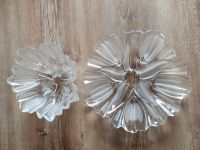 Schale und Teller aus Glas Set Tulpenform / Design schwer Nordrhein-Westfalen - Ibbenbüren Vorschau