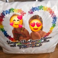 ❤️Kuschelkissen personalisiert Wunschdruck Foto Bild Geschenkidee Berlin - Reinickendorf Vorschau