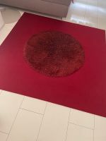 Jab Anstoetz Teppich dunkel rot 190 x 190 Schurwolle quadratisch Nordrhein-Westfalen - Bünde Vorschau