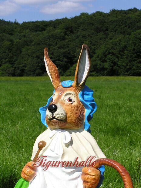 Osterhase Osterhäsin Figur Statue Skulptur Außendekoration aj13 in Enger