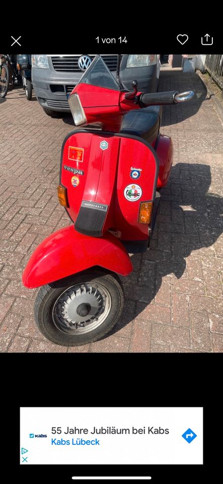 Vespa Motovespa T5 125 elestart 12 PS OLack in Lübeck