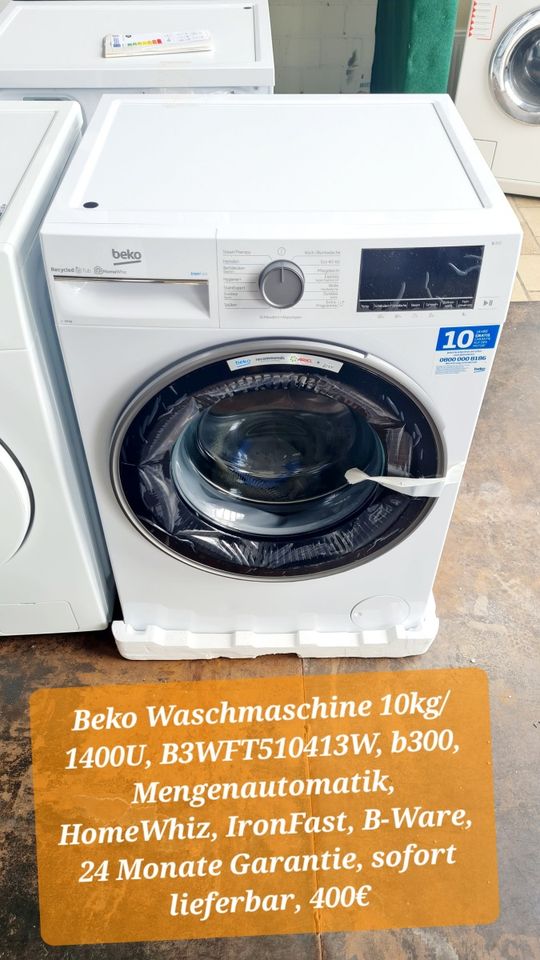 Beko Waschmaschine 10KG in Krefeld