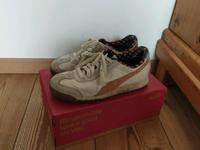 Puma Roma Sneaker Gr. 38 beige kariert Schuhe Turnschuhe Wildlede Bayern - Michelau i. OFr. Vorschau