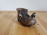 Keramik-Schuh mit Katzen, Dekoration Hessen - Lahntal Vorschau