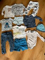 Set 92 H&M, Pusblu, babyclub Oberteile, Hosen, Mütze Berlin - Hohenschönhausen Vorschau