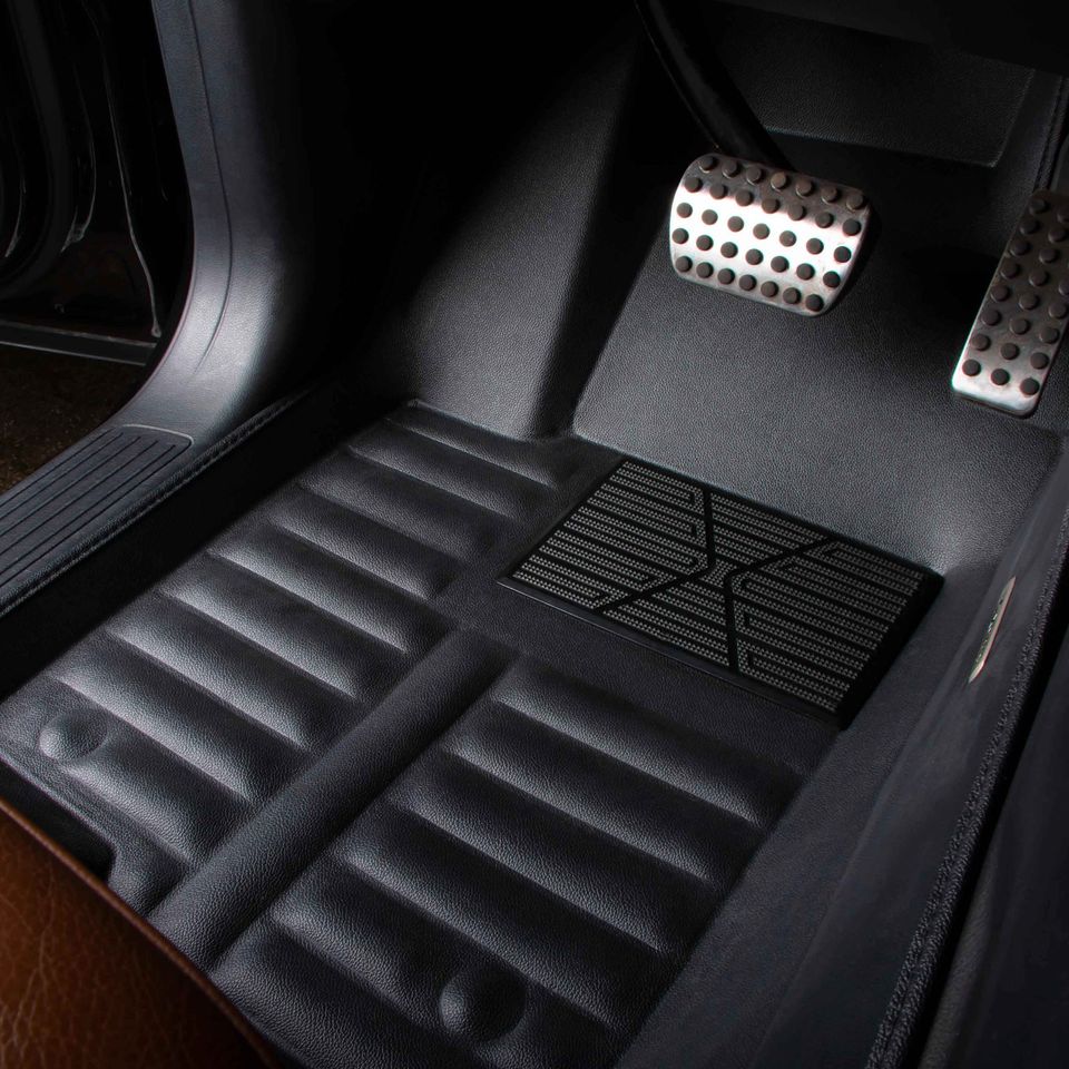 ✅NEU Premium Leder Automatten Set für VW GOLF 7 ab 2012 Fußmatte in Herne