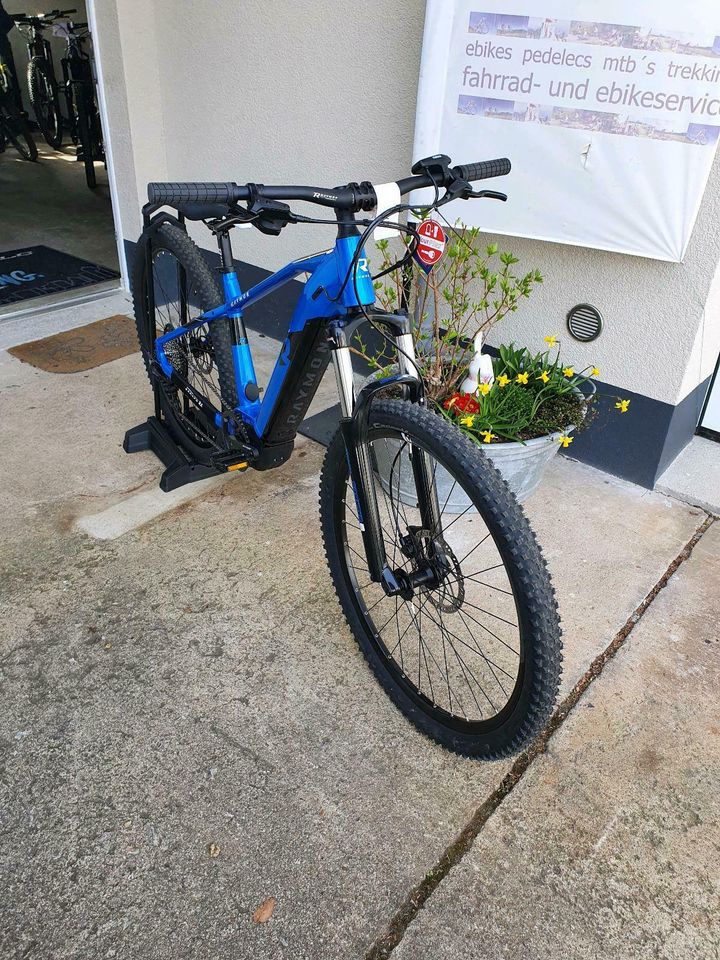 E Bike E MTB Raymon Hardray E6.0 Yamaha PW X2 80Nm 10Gang, blau in Güntersleben