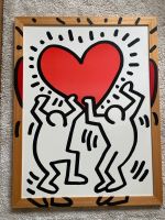 Keith Haring Bild mit Rahmen Baden-Württemberg - Sinsheim Vorschau