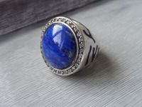 Ring Silber 925 Lapislazuli Zirkonia Emaille Edelstein RG 17 Kr. Dachau - Odelzhausen Vorschau