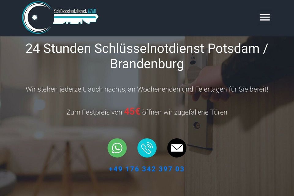 24h Schlüsseldienst Türöffnung Zossen Schlüsselnotdienst in Zossen