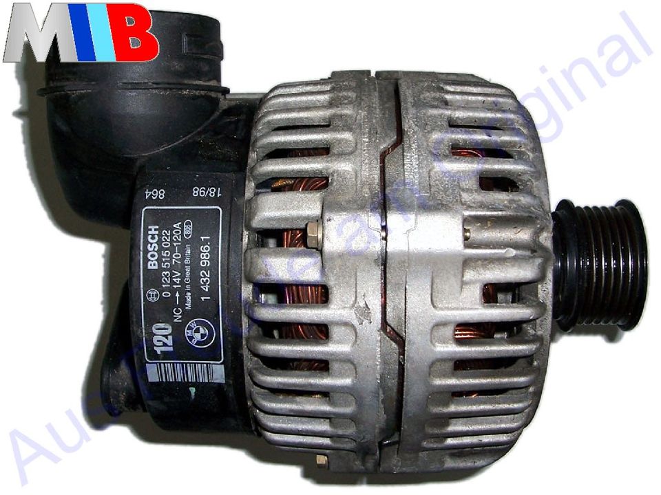 BMW E38 E39 E46 Z3 Generator Lichtmaschine 120A 1432986 7501595 in Bergisch Gladbach