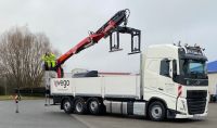 Baustoff-LKW Volvo Globetrotter 32t mit Ladekran inkl. EU-Lizenz Brandenburg - Wustermark Vorschau