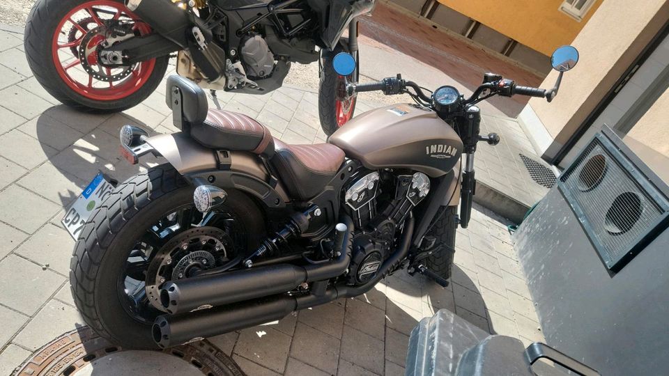 Indian "Scout Bobber" in Donauwörth