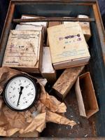 Manometer Hydraulik Bulgarien DDR VEB 100mm kPA Gehäuse Brandenburg - Erkner Vorschau