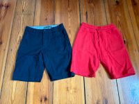 w NEU H&M Next Gr. 140 Shorts kurze Hose blau Rot Sport Chino Pankow - Prenzlauer Berg Vorschau