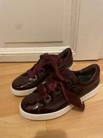 Paul Green Schuhe in Lackleder bordeauxrot Leipzig - Altlindenau Vorschau