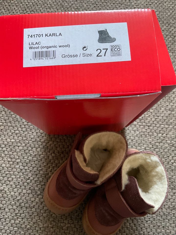 NEU Pololo Karla Winterschuhe Klett Stiefelchen Gr. 27 in Berlin