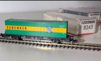 Fleischmann 8245 Containerwagen Schenker BTmms DB SW in OVP Bayern - Pflaumdorf Vorschau