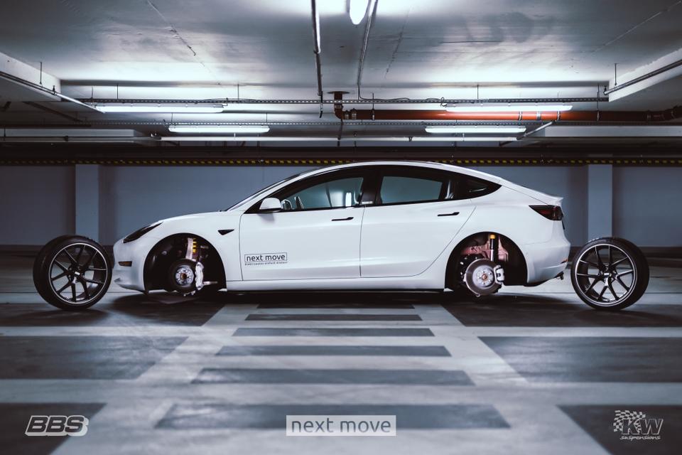 KW Gewindefahrwerk V3 für Tesla Model 3 inkl. Performance + AWD in Freital