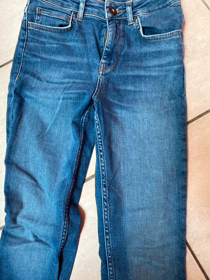 Blaue Jeans Hose von hallhuber Größe 34 in Brandenburg an der Havel