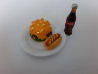 Sammlungsauflösung Puppenstube "BigBurger, Hot Dog, Cola" 1:12 Rheinland-Pfalz - Sinzig Vorschau