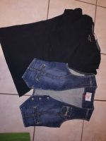 Esprit t shirt l stretch jeans weste gr. M dunkelblau Nordrhein-Westfalen - Gladbeck Vorschau