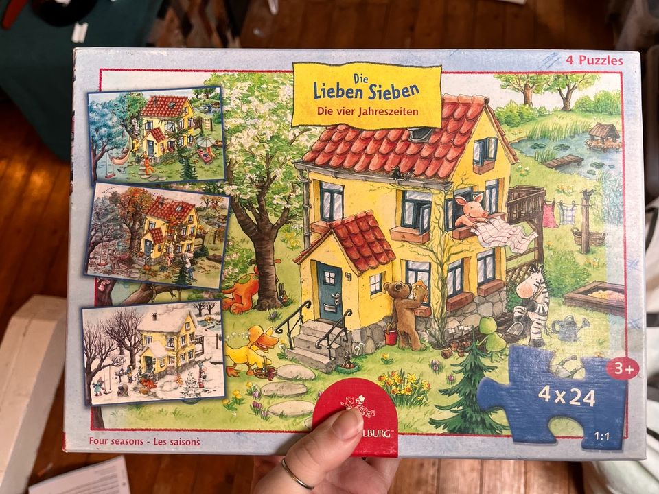 Die lieben Sieben Jahreszeitenpuzzle die Spiegelburg Puzzle in Neuss