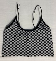 Urban Outfitters Crop Top schwarz-weiß-kariert Baden-Württemberg - Flein Vorschau