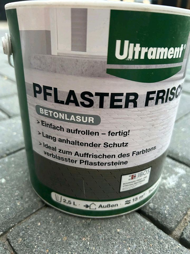 Ultrament Pflaster Frisch Betonlasur transparent in Munster