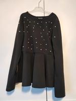 Shein Bluse schwarz mit Perlen Größe L 40/42 - neu! Niedersachsen - Wathlingen Vorschau