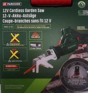 PARKSIDE® Coupe-branche sans fil » PAAS 20-Li A1 «, 20 V