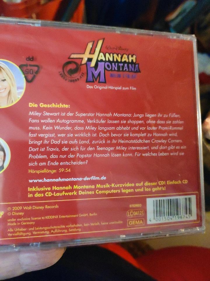 CD Hannah Montana Walt Disney Hörspiel zum Film in Mömbris