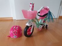 Zapf Baby Born Fahrrad mit Helm Baden-Württemberg - Sersheim Vorschau