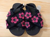 Sandalen Gr. 24 blau mit rosa Blümchen Bayern - Schonungen Vorschau