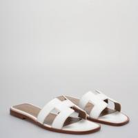 Hermes Sandalen Oran weiß Gr 36 Feldmoching-Hasenbergl - Feldmoching Vorschau