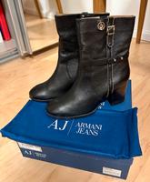 Armani Jeans Stiefeletten Stiefeln Gr. 40, echtes Leder schwarz Berlin - Wilmersdorf Vorschau