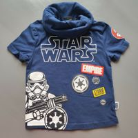 StarWars T-Shirt Junge blau Gr. 104 Shirt mit Kragen Oberteil Hessen - Limburg Vorschau